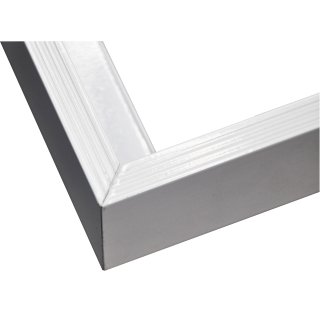 Aufbaurahmen Aluminium Premium wei 1200x300